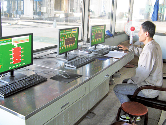全自动加热炉、正火炉操作室